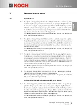 Предварительный просмотр 47 страницы Koch 2.0 Series Operating Manual