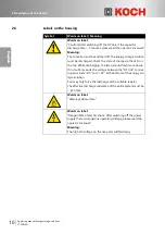 Предварительный просмотр 52 страницы Koch 2.0 Series Operating Manual