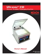 Preview for 1 page of Koch Ultravac 250 Owner'S Manual