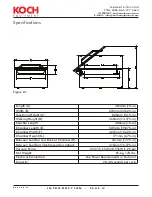 Preview for 3 page of Koch Ultravac 250 Owner'S Manual