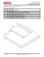 Preview for 50 page of Koch Ultravac 250 Owner'S Manual