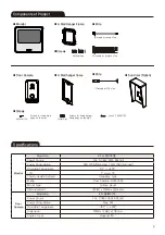 Предварительный просмотр 5 страницы KOCOM KCV-S701IPOE User Manual