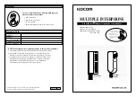 KOCOM KIP-612ML User'S Manual For Operation And Installation предпросмотр