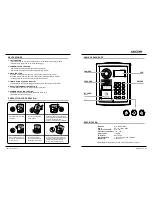 Preview for 4 page of KOCOM KLP-305 series Operating & Installation Manual