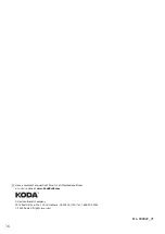 Предварительный просмотр 16 страницы KODA 1405190 Care & Use Instructions