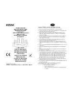 KODA KODA-TA10BT Instruction Manual preview