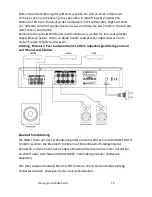 Предварительный просмотр 16 страницы KODA KODA1400BT Instruction Manual