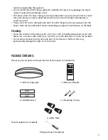 Preview for 3 page of KODA LM56123 Care & Use Instructions