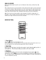 Preview for 6 page of KODA LM56123 Care & Use Instructions