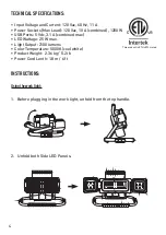 Предварительный просмотр 4 страницы KODA LM57483 Care & Use Instructions