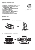 Preview for 20 page of KODA LM57483 Care & Use Instructions