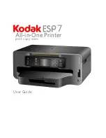 Preview for 1 page of Kodak 1252972 - ESP 7 All-in-One Color Inkjet User Manual