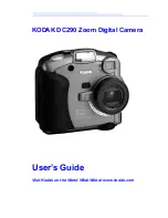 Предварительный просмотр 1 страницы Kodak 127-3598 - DC 290 Digital Camera User Manual