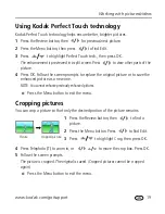 Предварительный просмотр 25 страницы Kodak 1274596 Extended User Manual