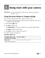 Предварительный просмотр 37 страницы Kodak 1286863 Extended User Manual