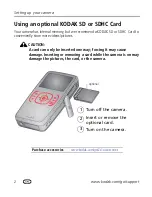 Preview for 8 page of Kodak 145-160 - Zx1 Pocket Video Camera High Definition Camcorder Extended User Manual