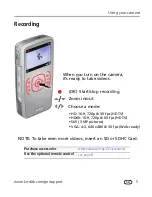 Preview for 11 page of Kodak 145-160 - Zx1 Pocket Video Camera High Definition Camcorder Extended User Manual