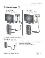 Preview for 13 page of Kodak 145-160 - Zx1 Pocket Video Camera High Definition Camcorder Extended User Manual