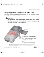 Предварительный просмотр 5 страницы Kodak 1455013 - Zx1 HD Pocket Video Camera User Manual