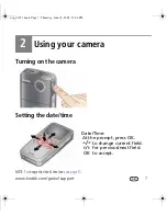 Предварительный просмотр 7 страницы Kodak 1455013 - Zx1 HD Pocket Video Camera User Manual