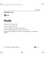 Предварительный просмотр 25 страницы Kodak 1455013 - Zx1 HD Pocket Video Camera User Manual