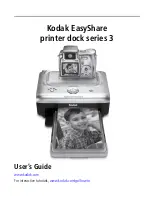 Предварительный просмотр 1 страницы Kodak 1547256 - EasyShare Printer Dock Photo User Manual