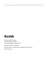 Предварительный просмотр 2 страницы Kodak 1701622 User Manual