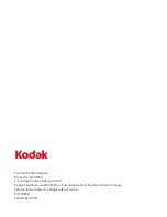 Предварительный просмотр 2 страницы Kodak 1749456 - 32; ESP5250 Es Printer Extended User Manual