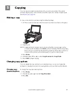 Предварительный просмотр 27 страницы Kodak 1749456 - 32; ESP5250 Es Printer Extended User Manual