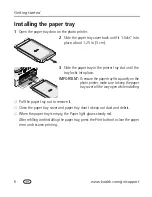 Preview for 12 page of Kodak 1783794 - EasyShare Photo Printer 500 User Manual