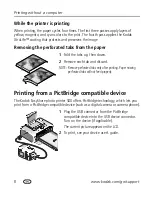 Preview for 14 page of Kodak 1783794 - EasyShare Photo Printer 500 User Manual