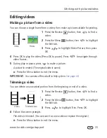 Предварительный просмотр 29 страницы Kodak 1946193 Extended User Manual