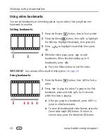 Предварительный просмотр 30 страницы Kodak 1946193 Extended User Manual