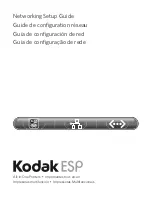 Kodak 1K5857 Network Setup Manual предпросмотр