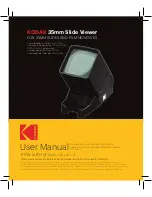 Preview for 1 page of Kodak 35mm Slide Viewer User Manual