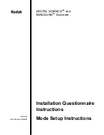 Kodak 4C8894 Installation Instructions Manual preview