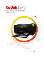 Preview for 1 page of Kodak 5 All-in-One - ESP 5 All-in-One User Manual