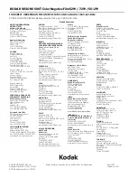 Preview for 6 page of Kodak 5219 Technical Data Manual