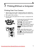 Предварительный просмотр 25 страницы Kodak 6000 - EasyShare Camera Dock User Manual