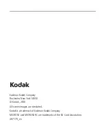 Предварительный просмотр 2 страницы Kodak 8318867 Extended User Manual