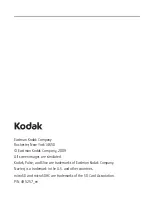 Preview for 2 page of Kodak 8401549 Extended User Manual