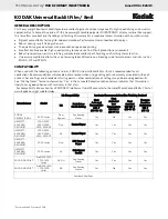 Kodak 8mil Technical Data Manual preview