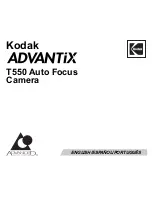 Kodak Advantix T550 User Manual preview