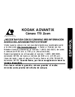 Предварительный просмотр 37 страницы Kodak Advantix T70 User Manual