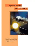 Preview for 1 page of Kodak ATS - Ektagraphic III ATS Slide Projector Quick Reference Manual