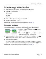 Предварительный просмотр 29 страницы Kodak C122 - Easyshare Digital Camera Extended User Manual