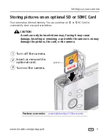 Preview for 9 page of Kodak C140 - EASYSHARE Digital Camera Extended User Manual