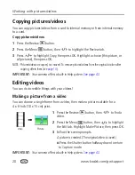 Preview for 26 page of Kodak C140 - EASYSHARE Digital Camera Extended User Manual