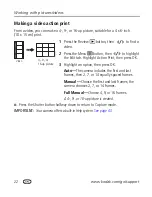 Preview for 28 page of Kodak C140 - EASYSHARE Digital Camera Extended User Manual