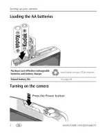 Preview for 8 page of Kodak C182 - EASYSHARE Digital Camera User Manual